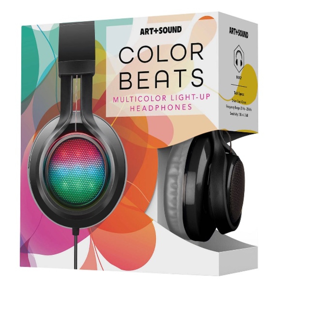 Kids Color Beats Multicolor Light-up Headphones
